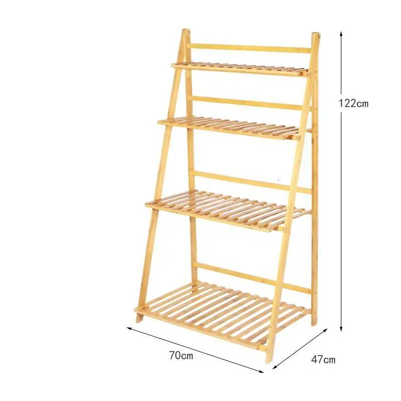Горшок Крытый полка Estanteria Plantas деревянные полки для Rak Bunga открытый цветок Dekoration Stojak Na Kwiaty стойки завод Стенд - Цвет: MODEL G