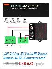 24 V до 12 V 10A 120 W переключатель питания DC преобразователь понижающий регулятор водонепроницаемый Buck трансформатор Автомобильный