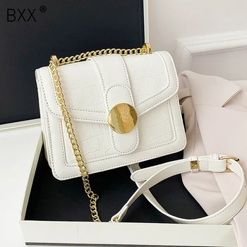 

[BXX] Stone Pattern Small PU Leather Crossbody Bags For Women 2020 Shoulder Handbags Female Fashion Travel Crossbody Bags HO117