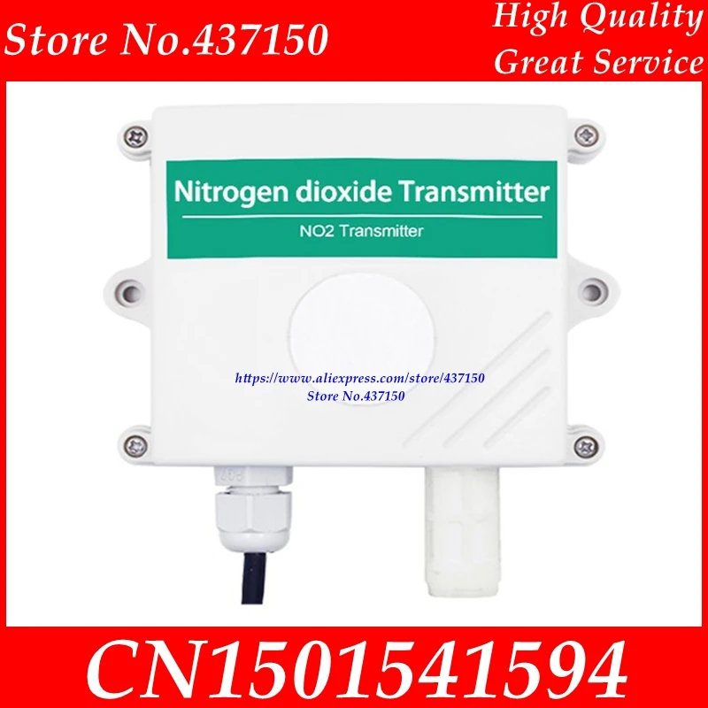 Датчик диоксида азота настенный Высокоточный детектор для загрязнения воздуха