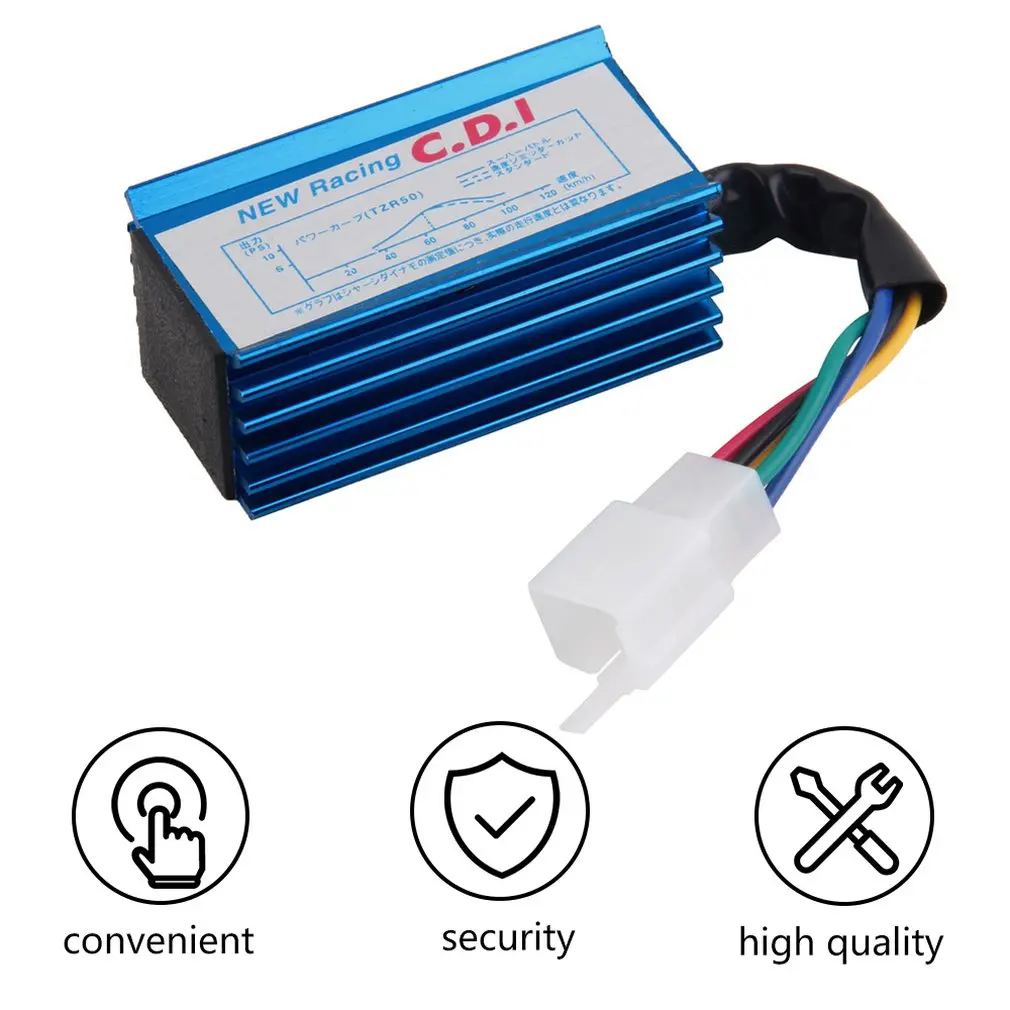 Производительность гоночный пластик и металл CDI 5 Pin 50 70 90 110 125cc для питбайк для Honda XR50 CRF50