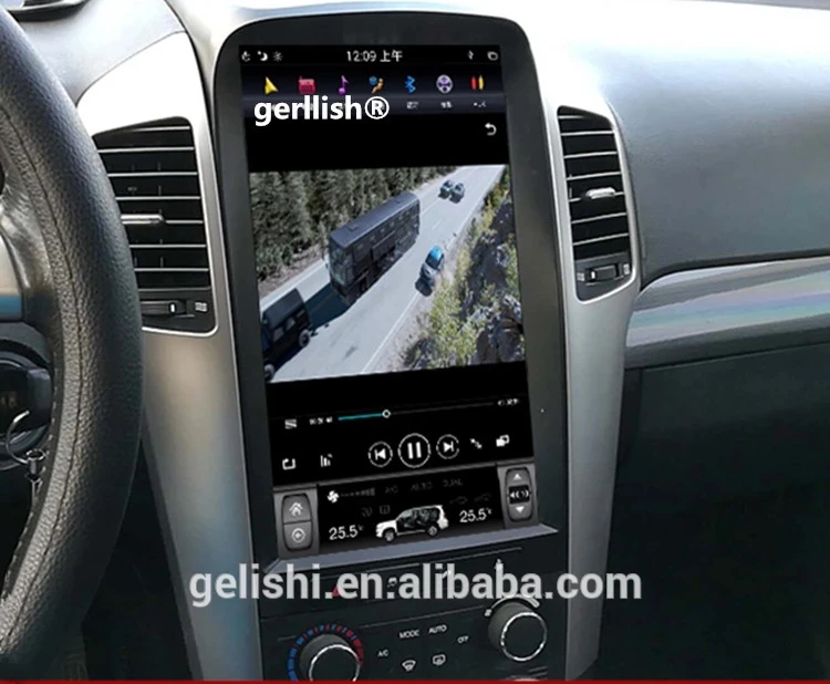 13.6 tesla стиль вертикальный экран Автомобильный dvd-плеер на основе Android для Chevrolet captiva 2008-2012 радио аудио стерео