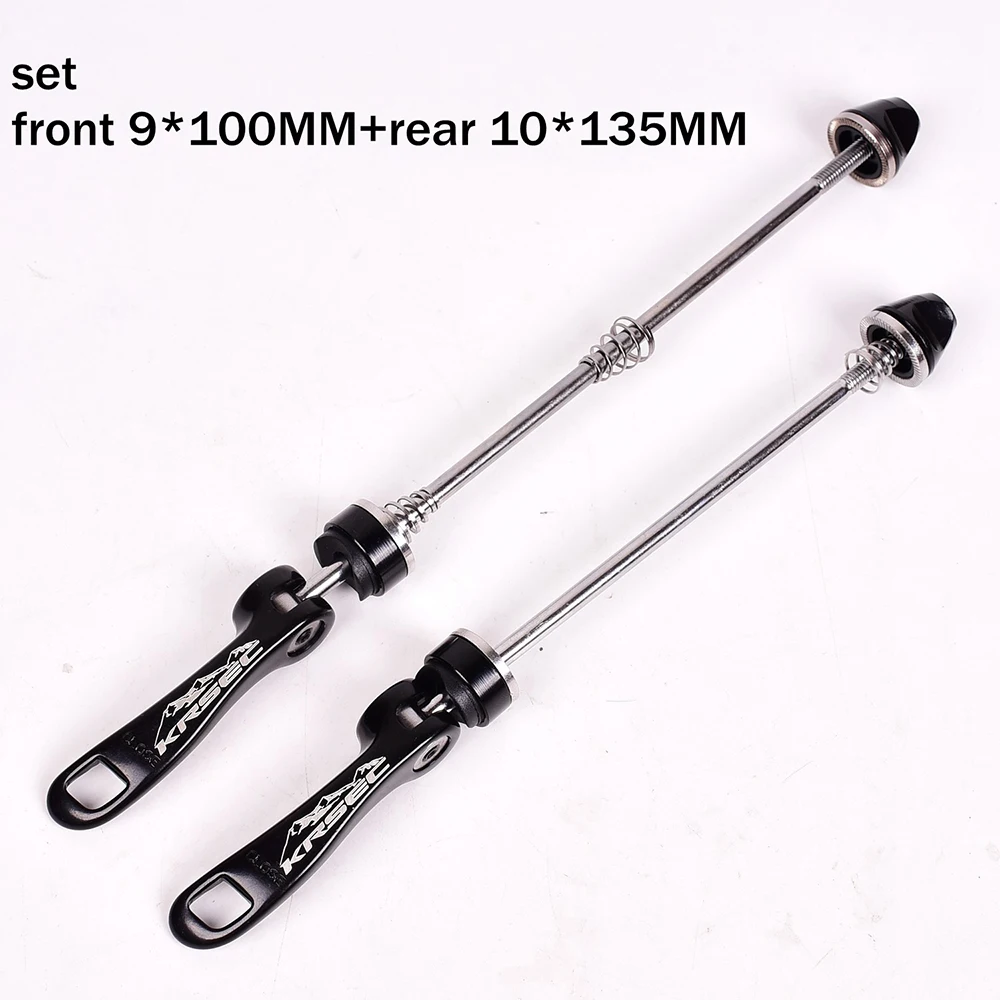 

Ultra-light Aluminum Alloy Axis Skewers QR MTB Road Bike Bicycle Quick Release 135*10MM/100*9MM Wheel Hub Skewers Front Rear