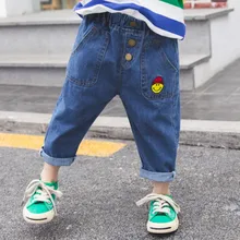 Детская одежда для детей 19 лет; стиль; детские ковбойские брюки с героями мультфильмов; универсальные брюки для девочек; Sub