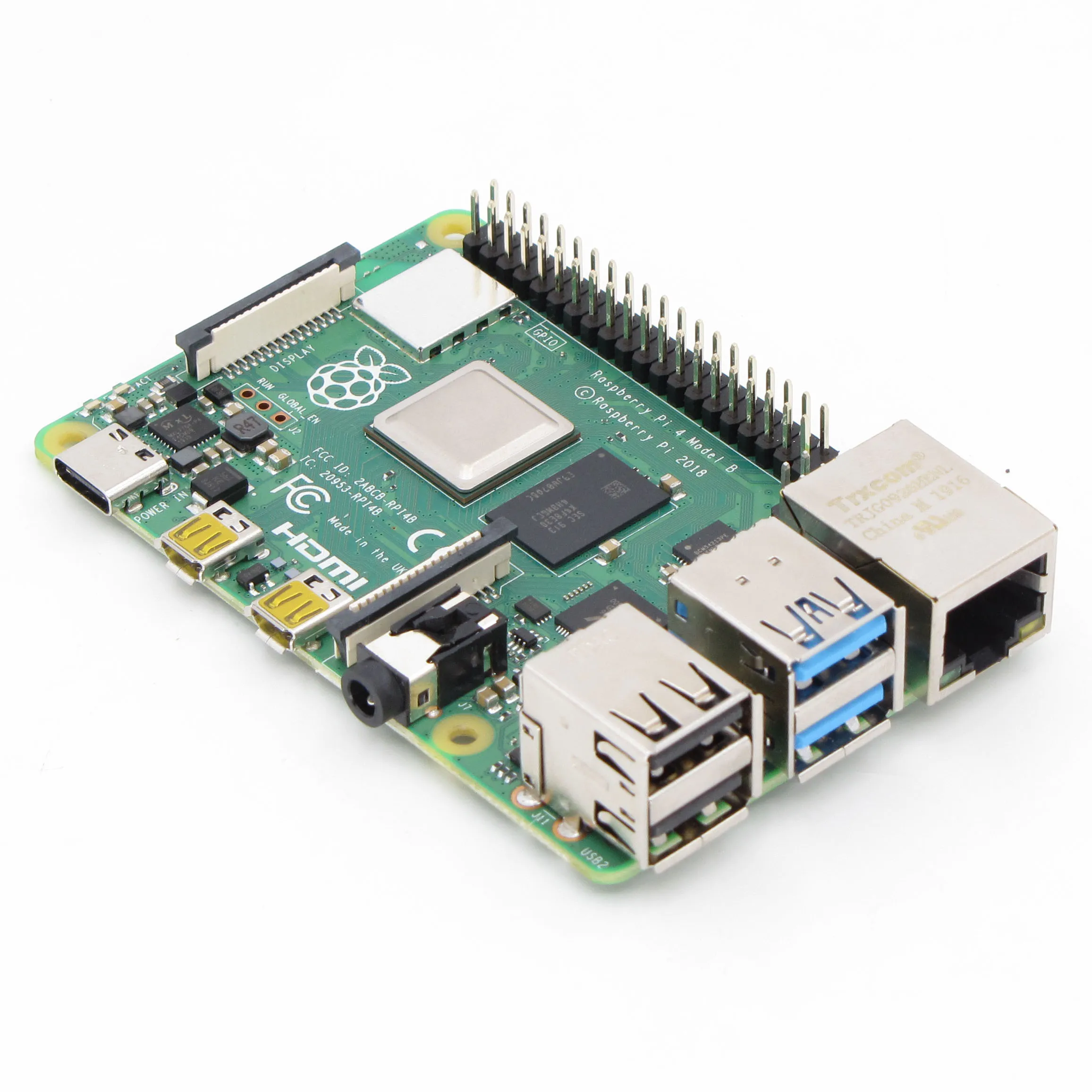 Выпуск Raspberry Pi 4 Модель B BCM2711 четырехъядерный процессор 1,5 ГГц 1 ГБ/2 ГБ/4 ГБ SDRAM комплект макетной платы