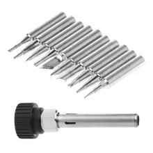 11 шт. 900M-T паяльник без свинца для Hakko 936 Lukey 852D 898d паяльная станция SAIKE 95AA