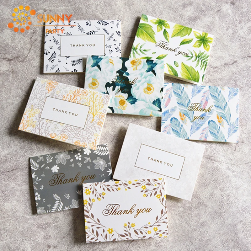 2 шт спасибо мини поздравительная открытка цветок сообщения карты фестиваль День