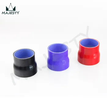 

5 pcs 3" to 3.5" Straight Reducer Silicone Turbo Hose Coupler 76mm - 89mm black/blue/red