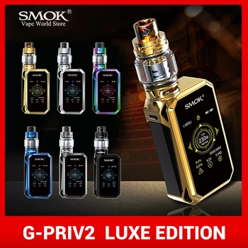 

Vape SMOK G-PRIV 2 Kit Luxe Edition Box Mod 230W with 8ml TFV12 Prince Tank Vaporizer Electronic Cigarette VS MAG X-PRIV Coil