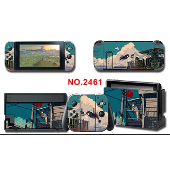 

Protector Cover Decal Vinyl Skins Sticker for Nintendo Switch NS Console+Controller+Stand Holder 2361 sticker