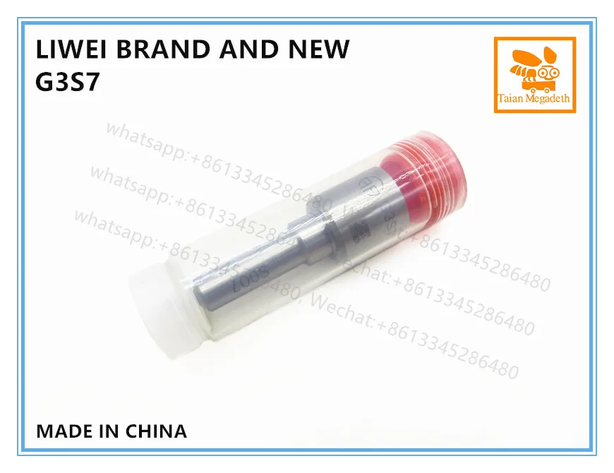 LIWEI BRAND NEW DIESEL FUEL INJECTOR NOZZLE G3S7 FOR INJECTOR 23670-0L100 295050-0470, 295050-0530, 295050-0210, 295050-0190