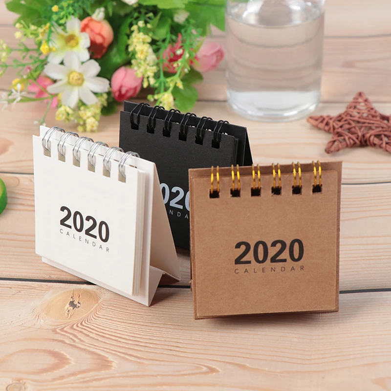 1 шт.,, милые мини простые настольные календари, Мультяшные мини настольные календари, сделай сам, блокнот для заметок, планировщик, Расписание, школьные принадлежности