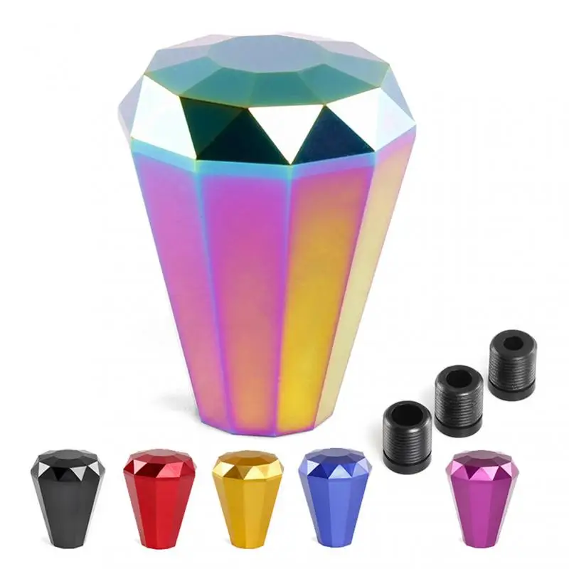 CarManualGearShiftKnobSleeveAdapterLeverUniversalDiamond