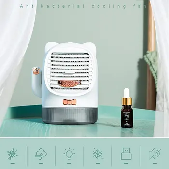 

Mini Portable Air Conditioner Artic Cooler LED Timer USB Personal Space Cooler Fan Air Cooling Fan Device