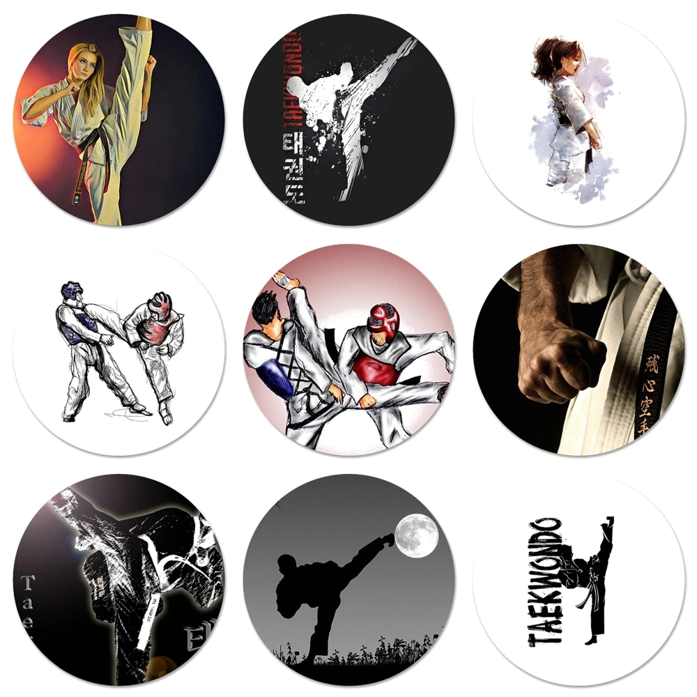 sport taekwondo Kitchen Home Decor Refrigerator Magnetic Stickers bottle Beer Opener 58mm | Дом и сад