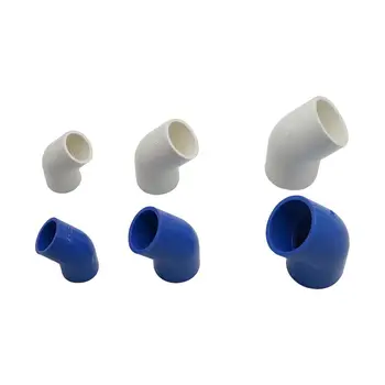 

3Pcs 20/25/32mm 45° Elbow PVC Connector Garden Irrigation Farm Pipe Tube Connection Adapter Hose Splitters DIY Shelf Joint Tools