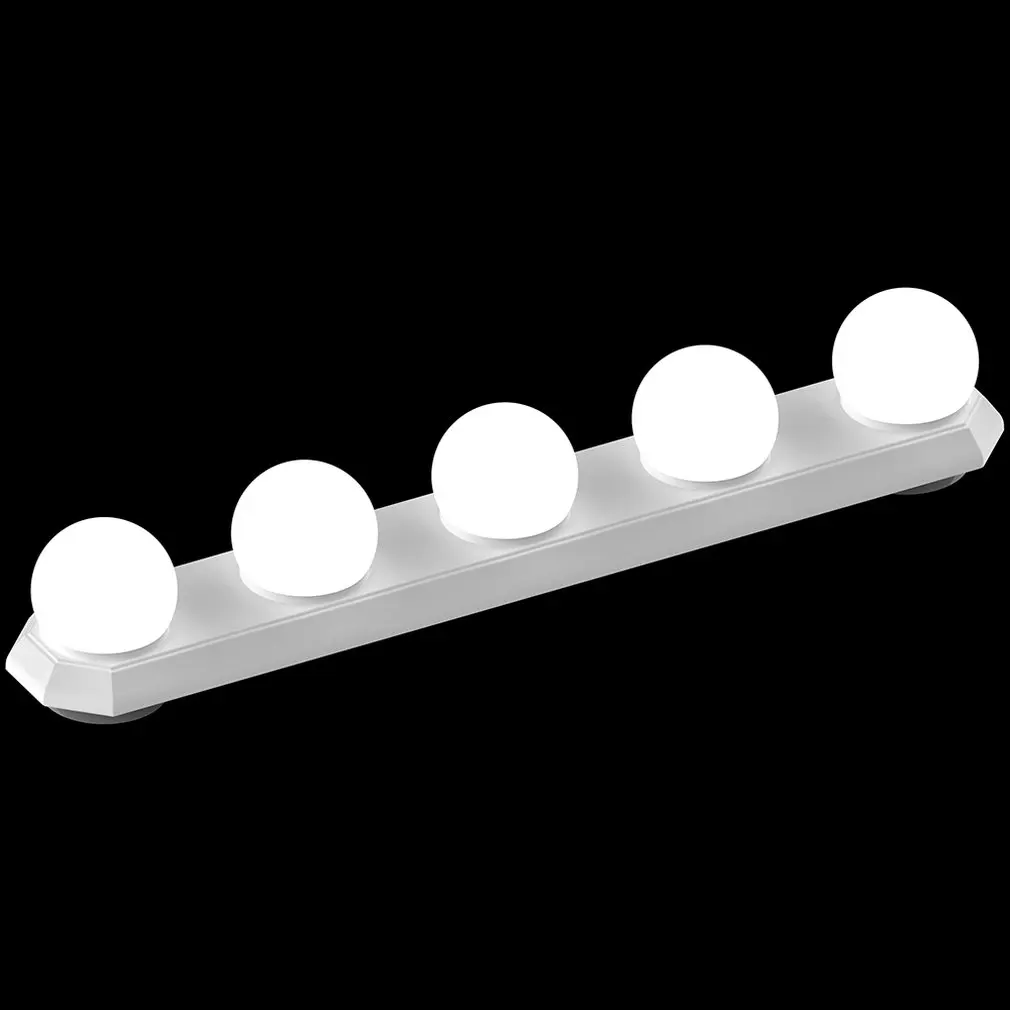 5 Licht Make-Up Spiegel Make-Up Spiegel Led-Lamp Licht Kit Helderheid Instelbaar Licht Make-Up Spiegel Cosmetisch Licht