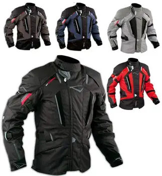 

Moto Motorcycle Waterproof EC Armours Textile Touring Tex Jacket A-PRO