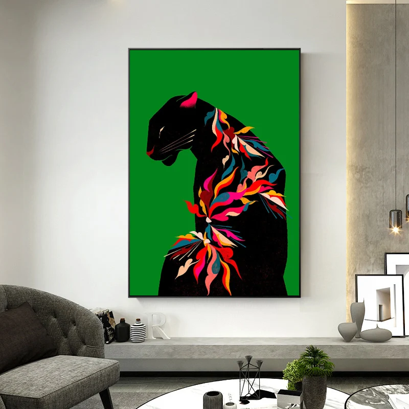 abstract leopard4