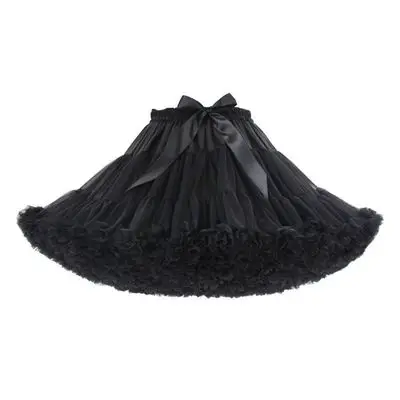 Women Multi Color Tulle Adult Tutu Skirt Lolita  Puffy Petticoat Princess Party Prom Gown Girls Wedding Accessories