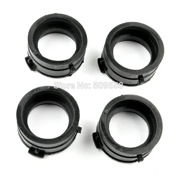 

4pc Motorcycle Carburetor Carb Intake Manifold Joint Boot for Honda CBR600F2 PC25 91-94 CBR600 F2