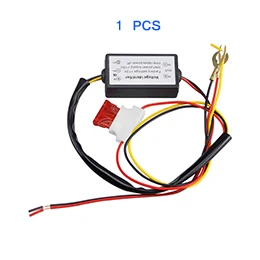 1PCS DRL Controller Auto Car LED Daytime Running Lights Controller Relay Harness Dimmer On/Off 12-18V Fog Light Controller - Цвет: 1 PCS