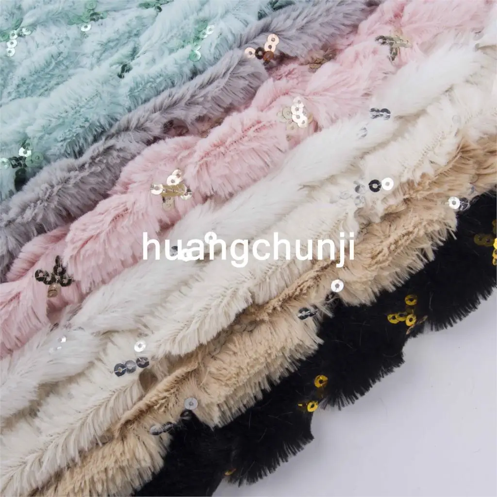 Плюшевые вышитые вафельные вышитые одежды шарф Подушка обувь домашний сервис ремесла ткань искусственный мех 160*180 см/шт
