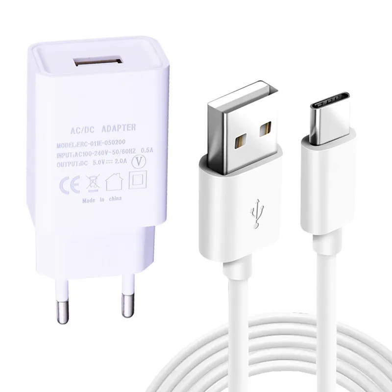 Зарядный кабель с разъемом USB Type-C 2 А для Huawei P40/P30/Samsung S10/A50/A21s/honor 9X/20/30 Pro/Redmi Note 7/8/9 s |