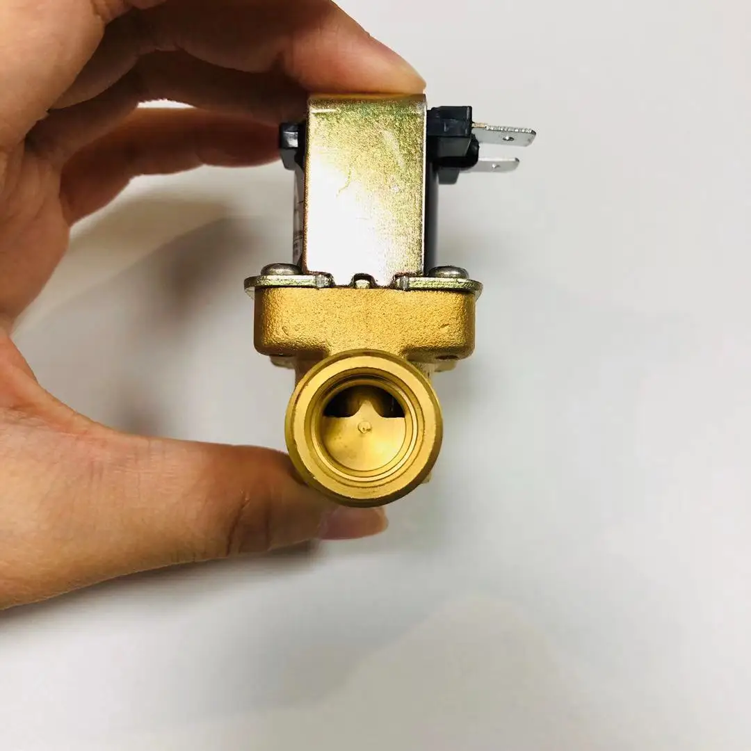 G 1/" SolenoidValve 12 V/24 V латунный датчик уровня воды импульсный сигнал бойлер машина переключатель потока воды SEN-SZ21WA