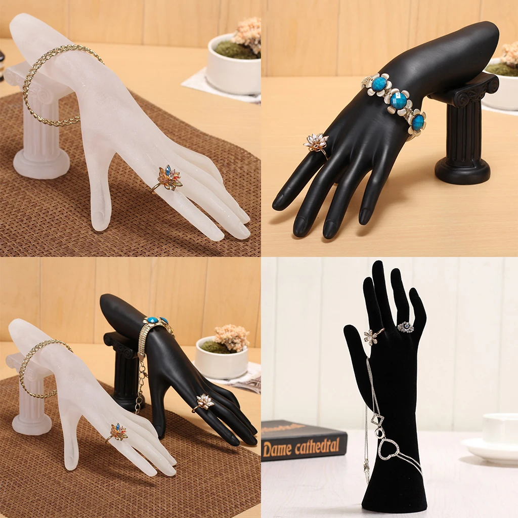 Resin Ring Finger Display Mannequin, Bracelet Jewelry Holder Hand Mannequin Rack Resin Ring Finger Display Mannequin, Bracelet Jewelry Holder Hand Mannequin Rack