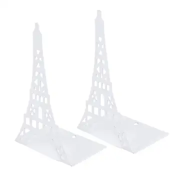 

1 Pair Bookends Convenient Book Supports Bookends Shelves for Files Magazines CDs Documents