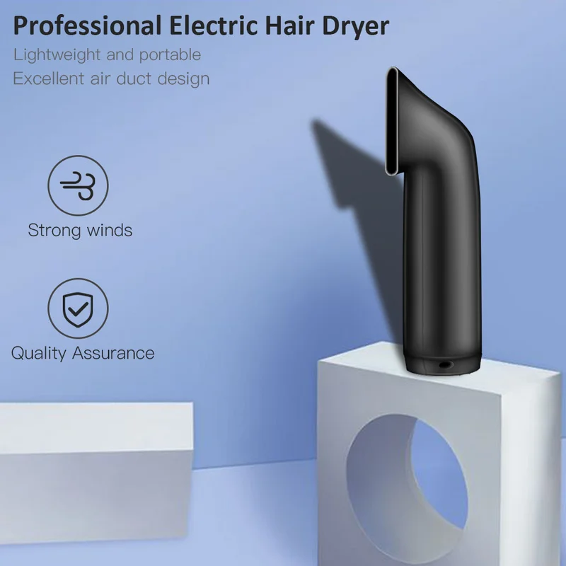 

Professional Mini Electric Blowing Machine Portable Compact Travel Dryer Ergonomic Handle Hot and Cold Air Blower with 1400W