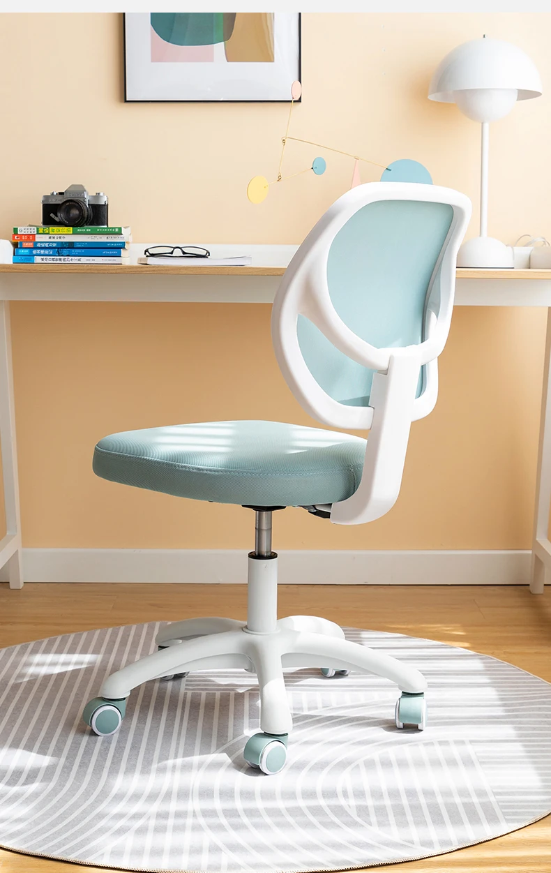 Description Picture 3 of itemOffice Furniture Rotary Lifting Seat Stool Household Backrest Offices Chairs Ergonomic Design Net Cloth Computer Gaming Chair