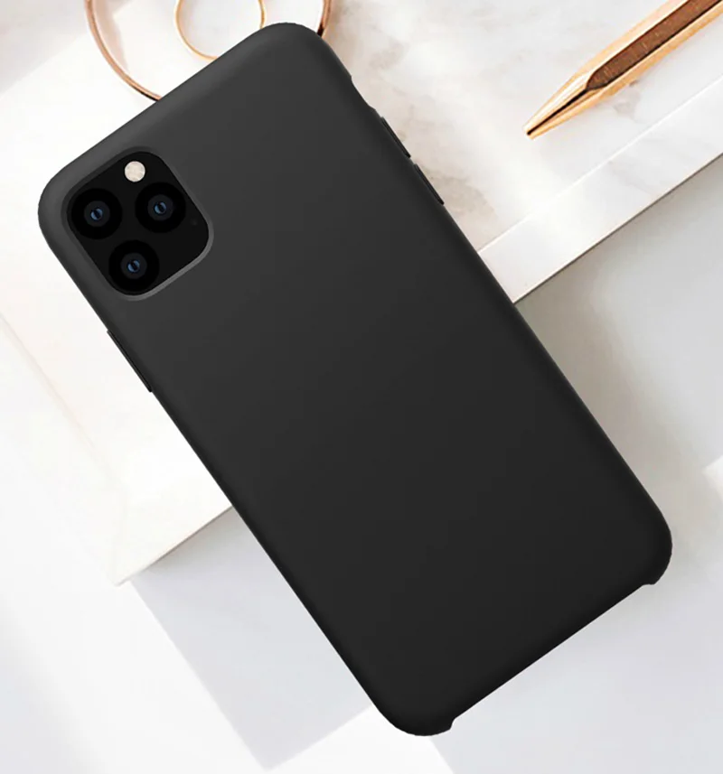 Nillkin жидкий силиконовый чехол для iPhone 11 Pro Max мягкий гелевый резиновый защитный