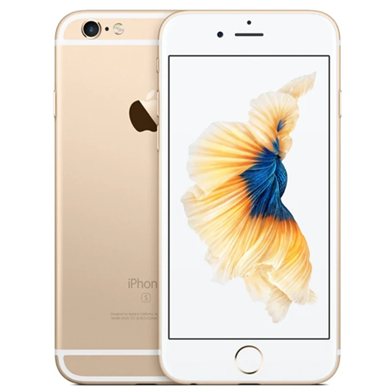 Gold Apple iPhone 6S плюс 5," 16 Гб/64/128 ГБ Встроенная память двухъядерный iPhone 6S P 12MP Камера 3g 4 аппарат не привязан к оператору сотовой связи разблокирована б/у телефона - Цвет: Gold