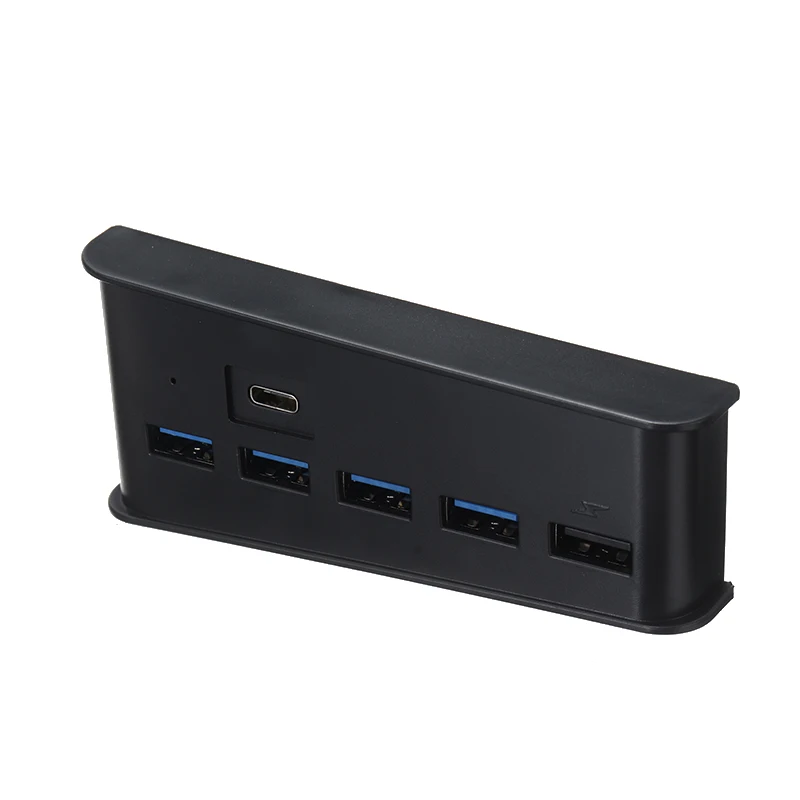 1pc 최신 USB Type-C 확장 허브  플레이 스테이션 5 고속 충전기 분배기 6-in-1 USB 충전기 어댑터 액세서리