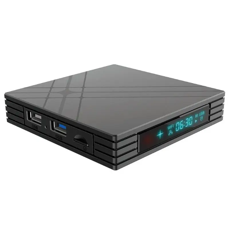 Eachlink H6 Mini Smart TV Box 3+32G Android 7.0 2.4G WIFI 100Mbps Quad-core 4K TV set-top box Bluetooth Top Box for Android