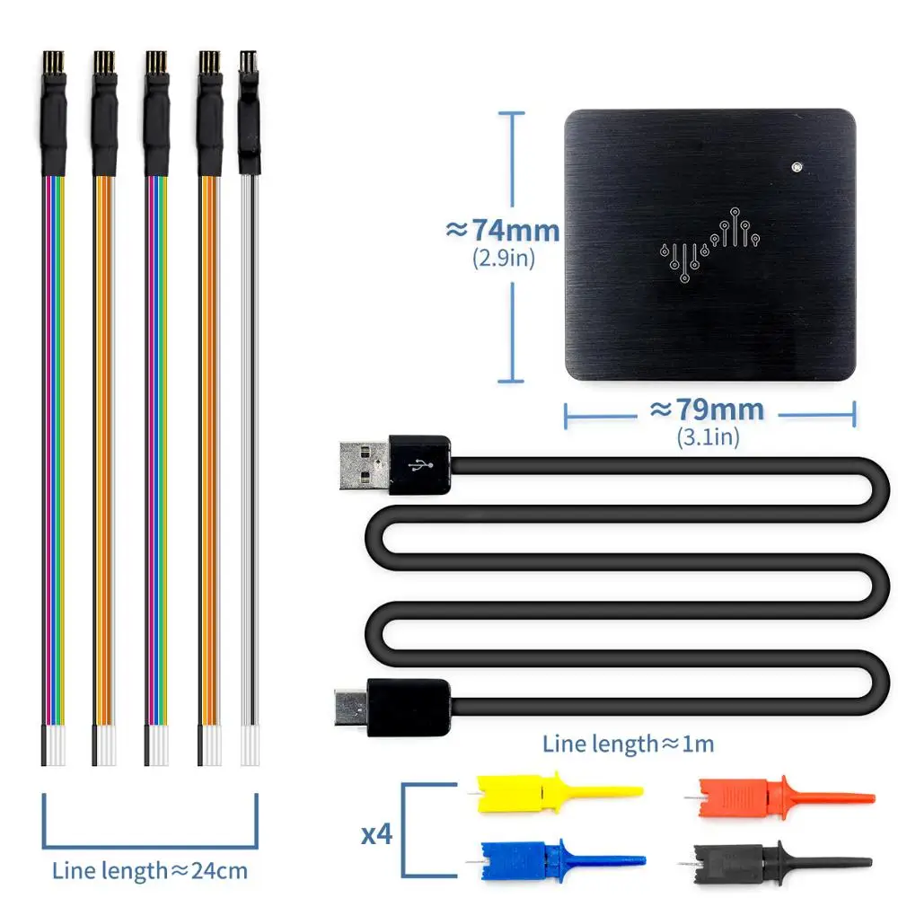 Логический анализатор DSLogic 16 каналов 100 МГц логики отладки на USB | Инструменты
