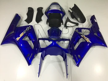 

for Kawasaki Zx6r 03 Abs Fairing Zx6r 04 Blue Fairing Kits 636 Zx-6r 2003 - 2004 Fairings