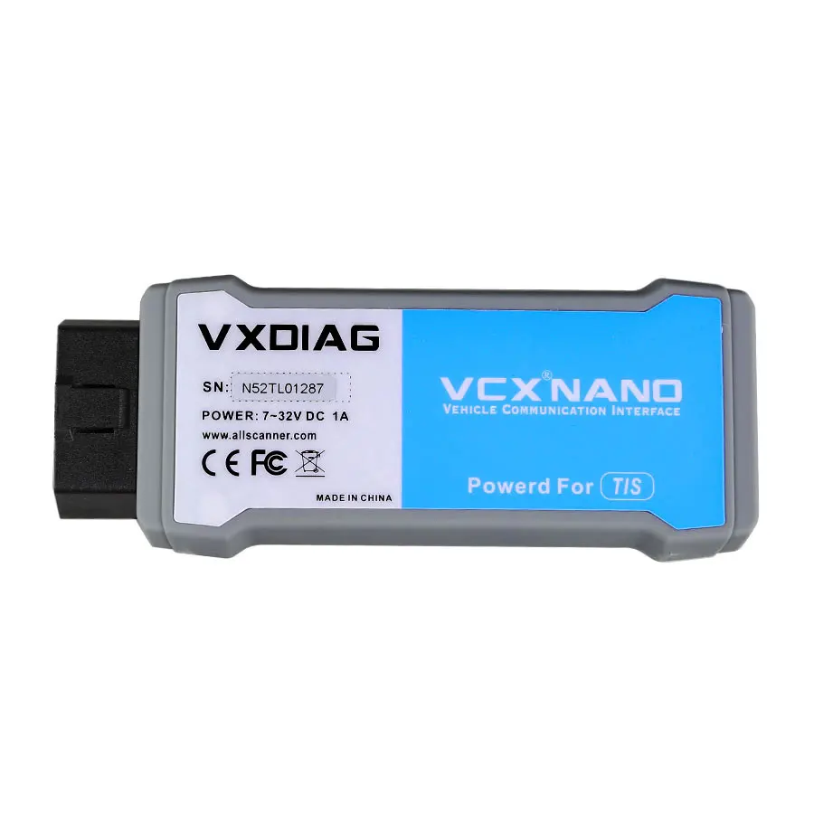 VXDIAG VCX NANO для TOYOTA TIS Techstream V15.00.026 совместим с SAE J2534 2000 по 2019 год| |