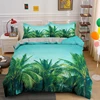 Comforter Cover Tropical Botanical Leaves Duvet  Bedding Set Quilt  Microfiber Decoration ► Photo 2/6