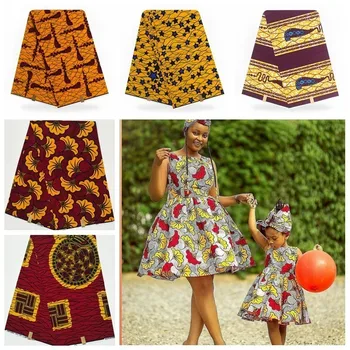 

100% Cotton Soft Veritable Wax African Ankara Veritable Real Pagne Wax Veritable Wax Veritable For Nigerian Patchwork Sewing