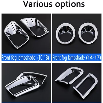 

10-19 for Toyota Prado Rear Fog Lampshade 2700 Front Fog Lampshade Frame Decoration Domineering Modified Special Accessories