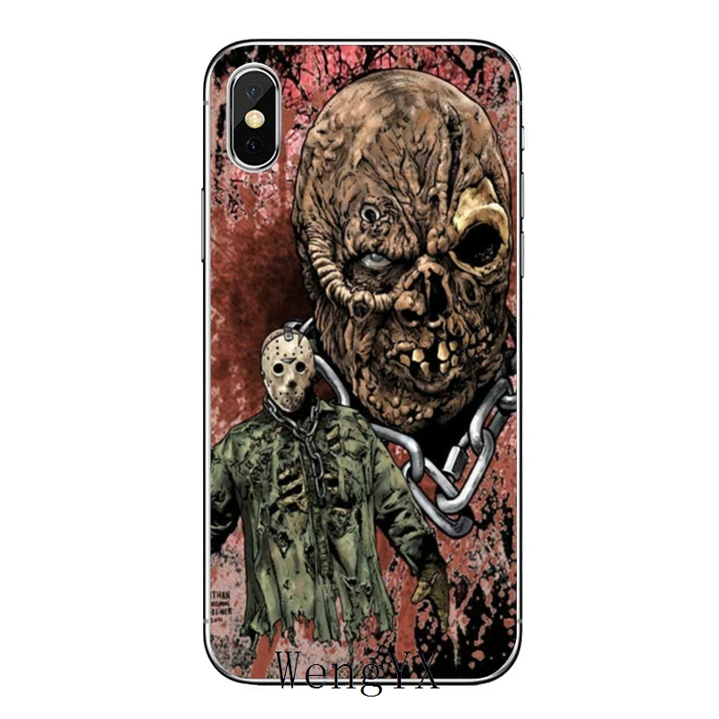 Фильм ужасов Джейсон Вурхиз для iPhone XR X XS Max 8 7 6s 6 plus SE 5s 5c 5 iPod Touch аксессуары чехол для телефона - Цвет: jason-voorhees-A-07
