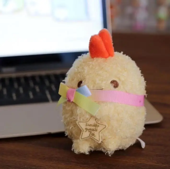 1 шт. новые творческие Kawaii с украшением в виде банта шляпа Сумико гураши Сан-х подвесные плюшевые игрушки Рождественский подарок на день рождения