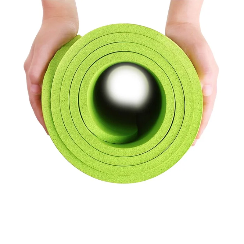 4 мм коврик для йоги TPE нескользящий Фитнес Тонкий Йога тренажерный зал упражнения коврики Экологический Безвкусный коврик для фитнеса