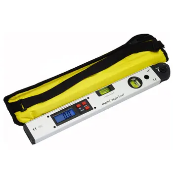 

400mm/16inches 0~225 Degree Professional Infrared Protractor Electronic Laser Spirit Level Digital Display Angle Meter