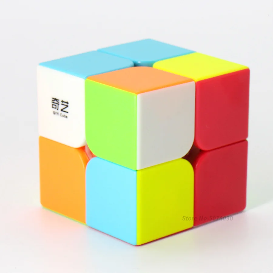 Micube QiYi 2x2x2 cube QiDiS волшебный куб головоломка на скорость 50 мм куб обучающий игрушки для детей cubo magico