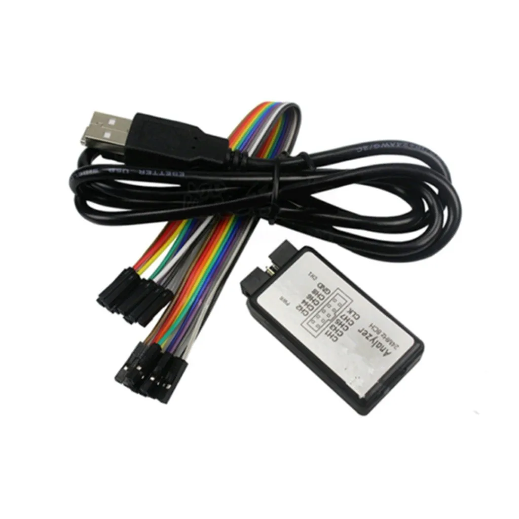 USB логический детектор устройство набор USB кабель 24 МГц 8CH 24 МГц для ARM FPGA M100 M434 профессиональные аксессуары кабель Шнур