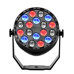 18x3W RGB LED Par Par led 18x3W RGB dmx контроллер led par профессиональное сценическое освещение dj оборудование - Цвет: 18x3W RGB LED Par
